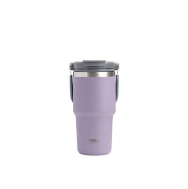 Mor Renkli Tyeso DailyNeed Çelik Kahve Termosu Vakumlu 600ml