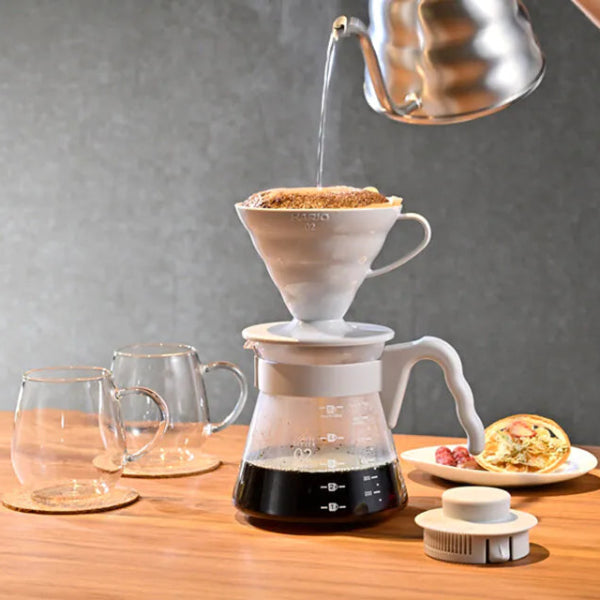 Hario V60 02 Kahve Demleme Seti Gri