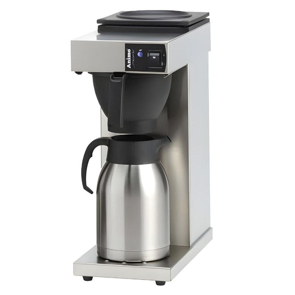 Animo Excelso T Filtre Kahve Makinası, Paslanmaz Çelik Termoslu - Kahvemod