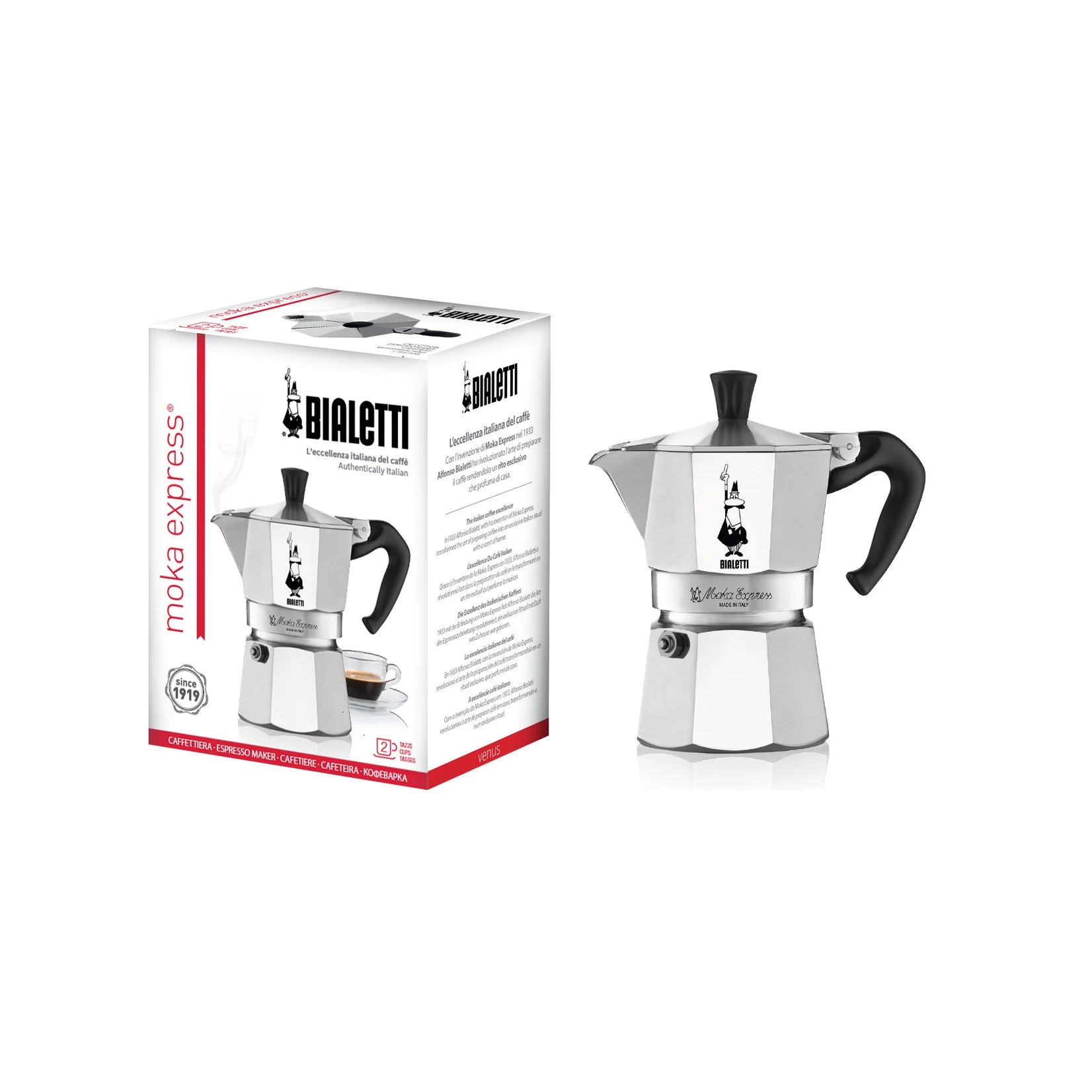 Bialetti Moka Pot Express 2 Cup