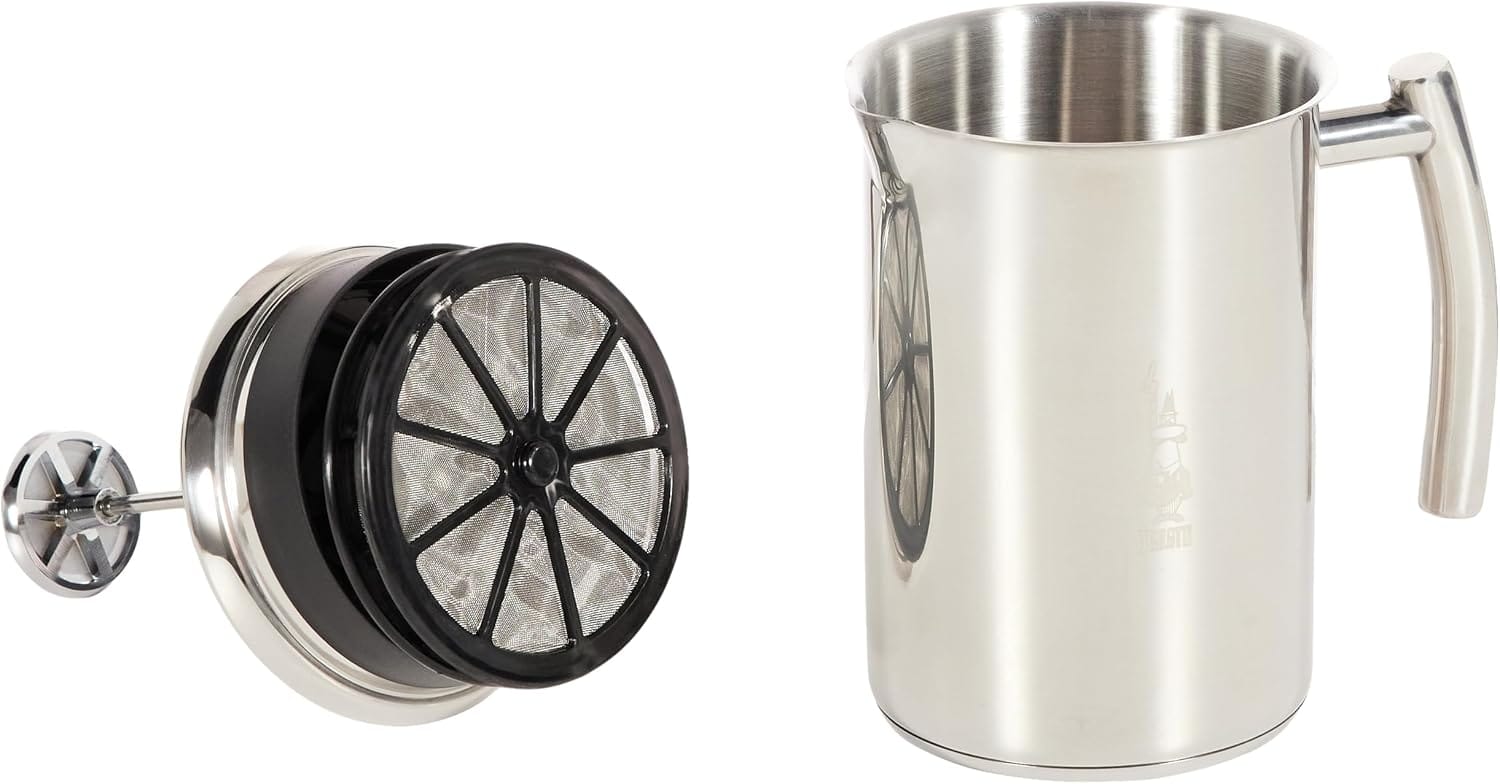 Bialetti Paslanmaz Çelik Süt Köpürtücü 330 Ml
