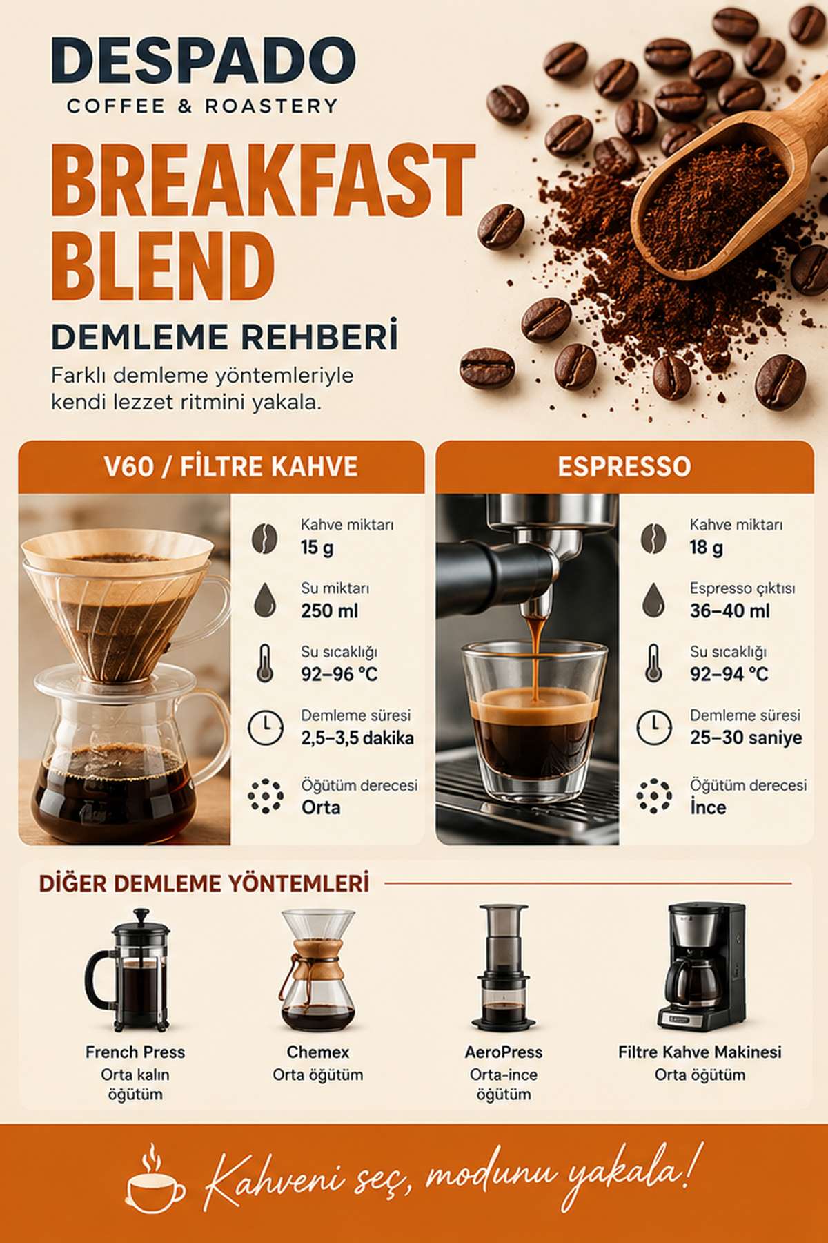 Despado Coffee Breakfast Blend 250 Gr