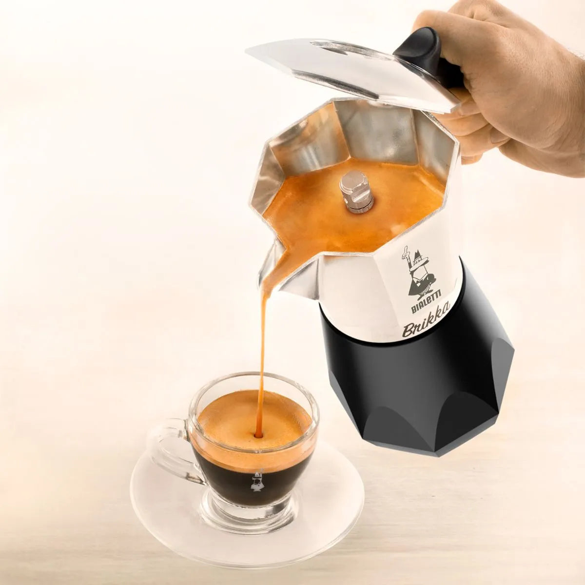 Bialetti New Brikka Moka Pot 2 cup