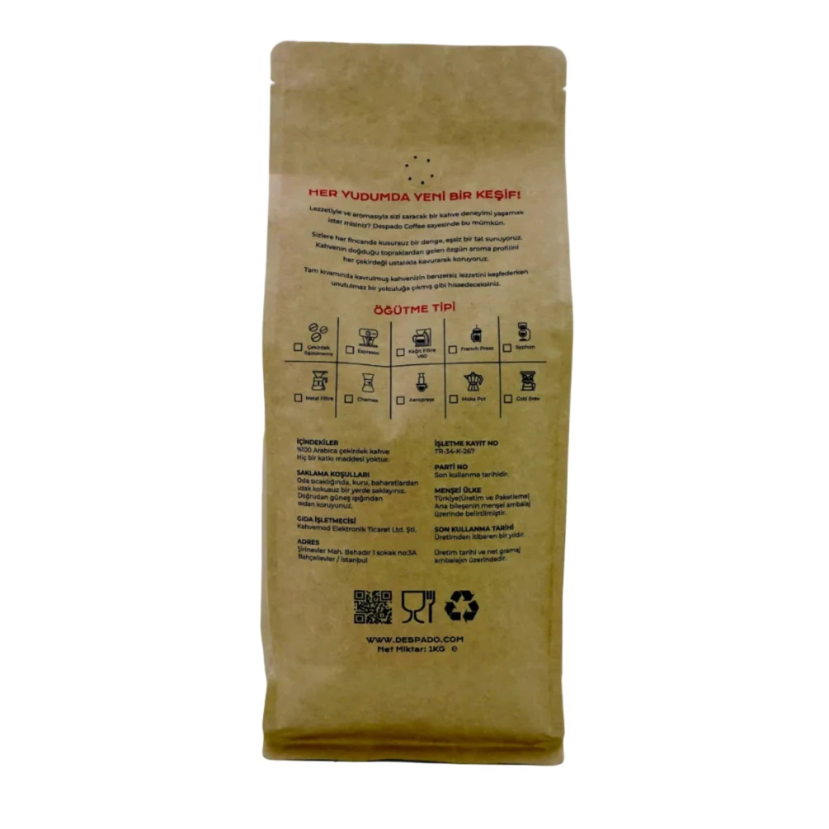 Despado Coffee House Blend 1 KG