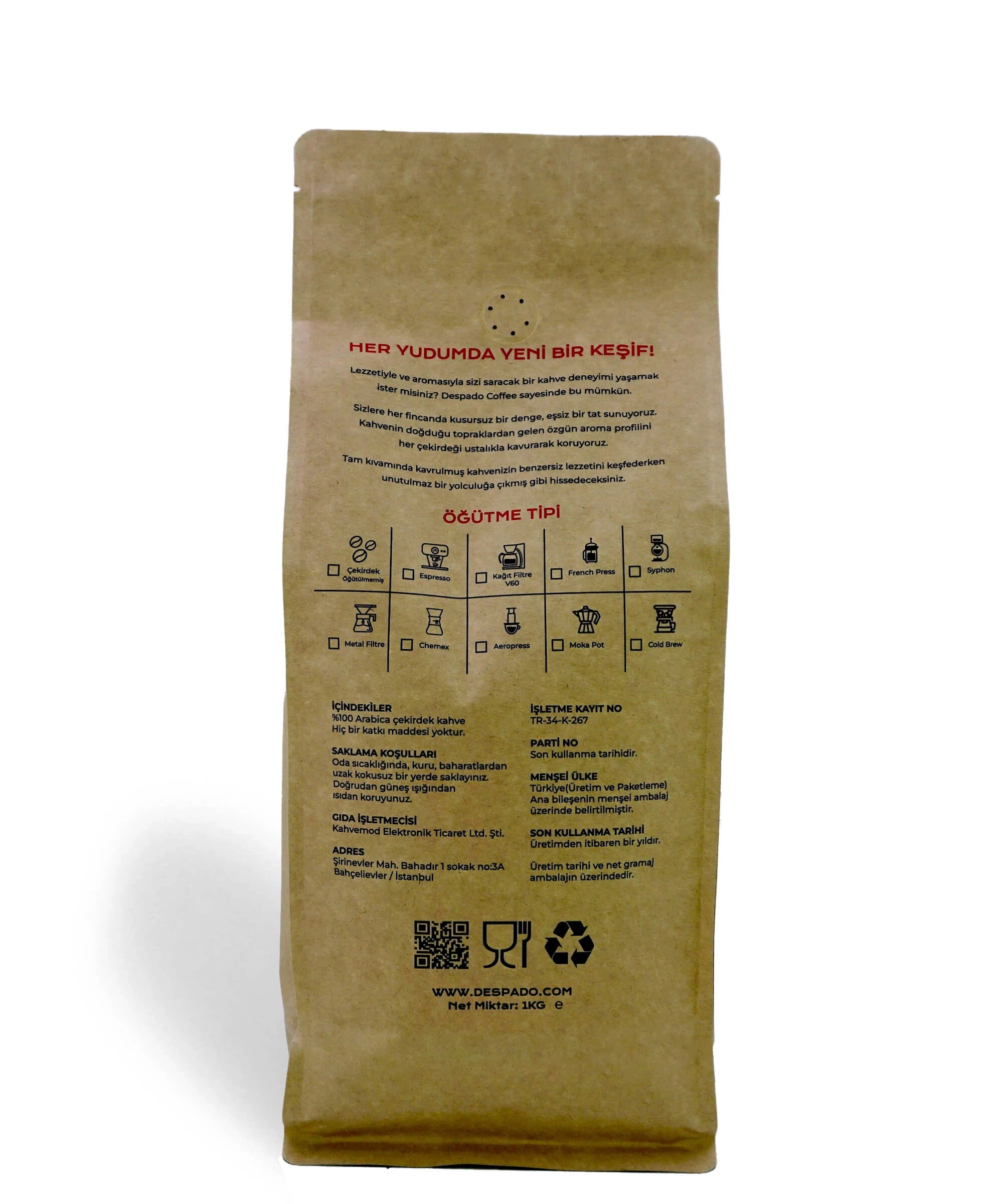 Despado Coffee House Blend 1 KG