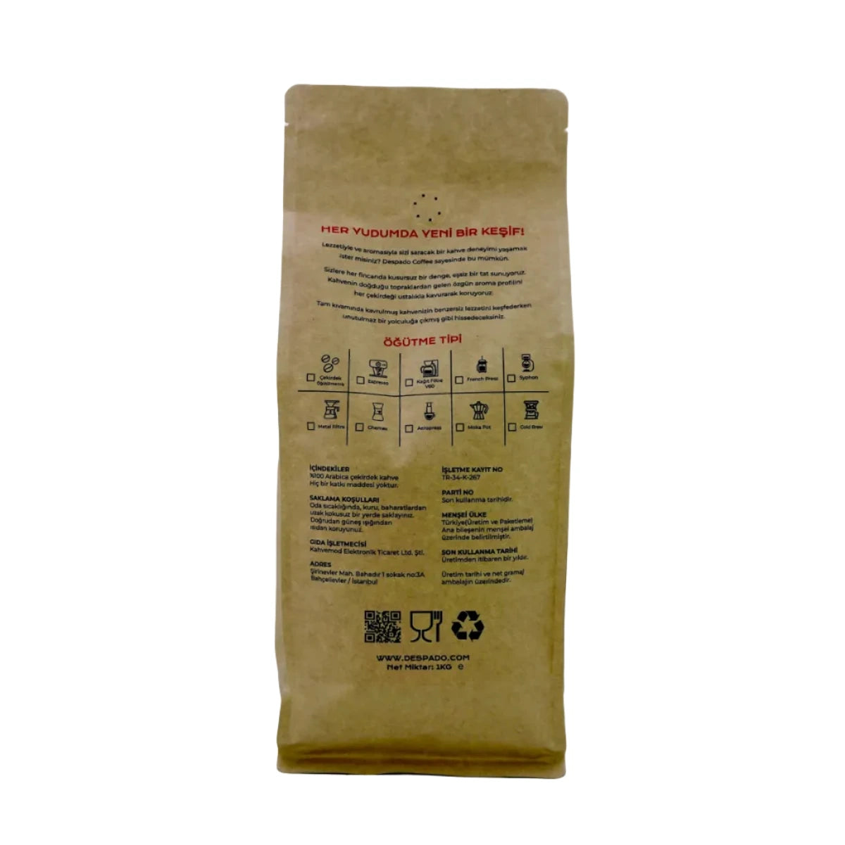 Despado Coffee Brazil 1 KG