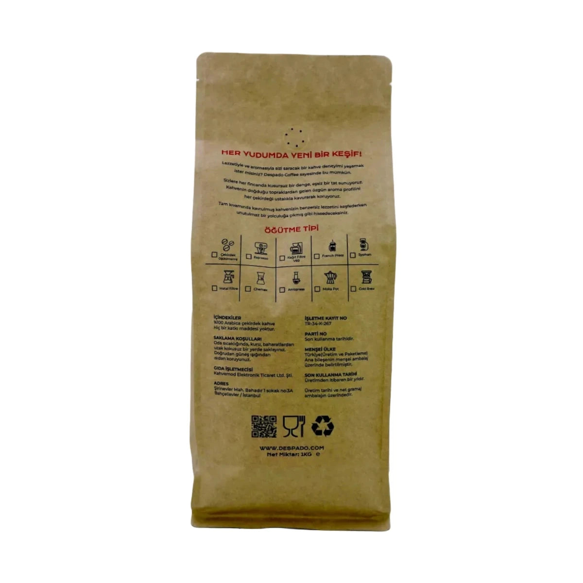 Despado Coffee Ethiopia 1 KG