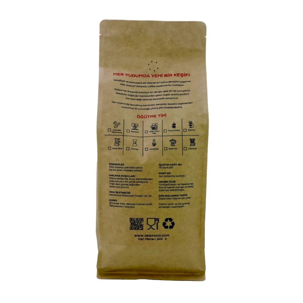 Despado Coffee Colombia 1 KG