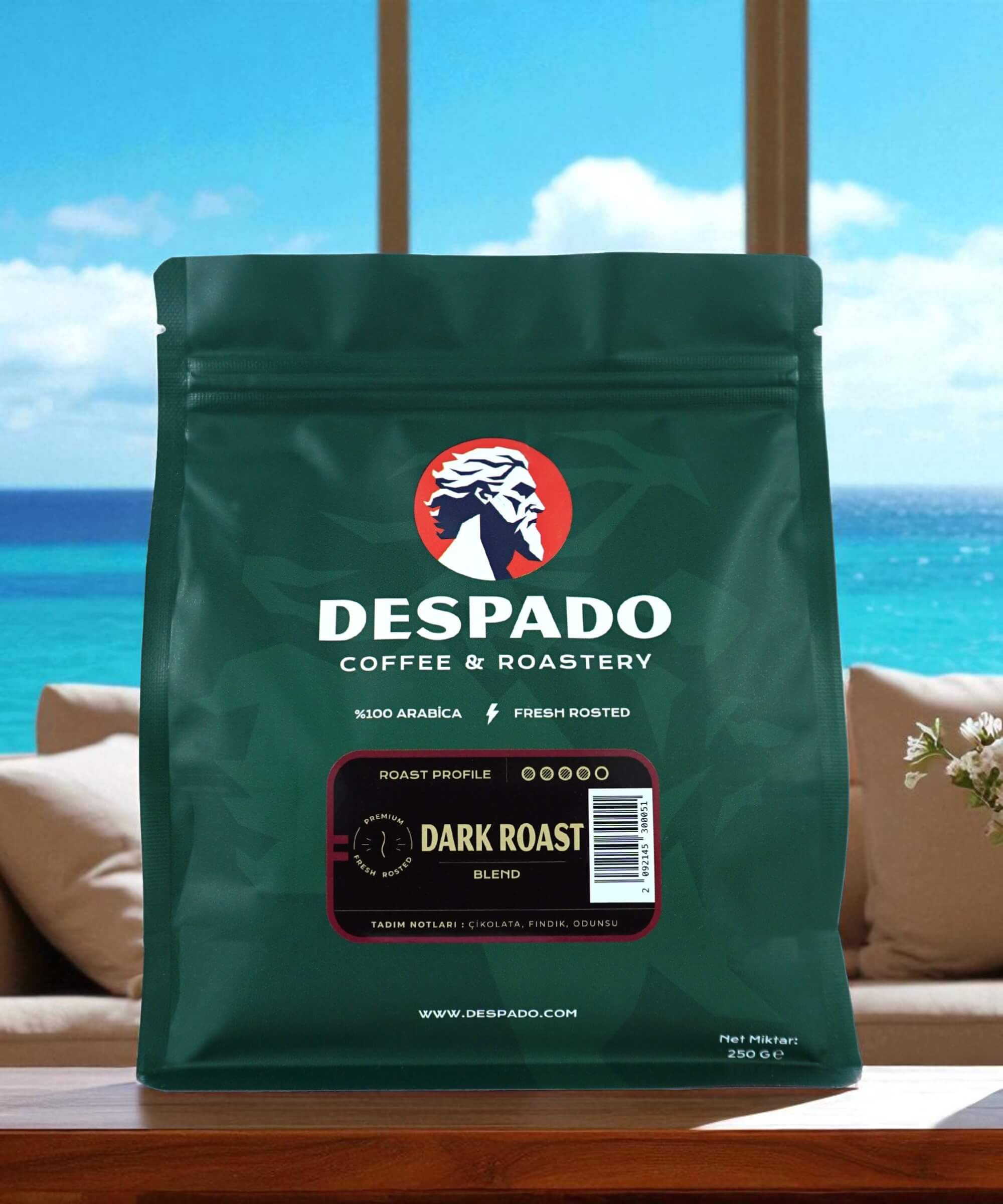 Despado Coffee Dark Roast Blend 250 Gr