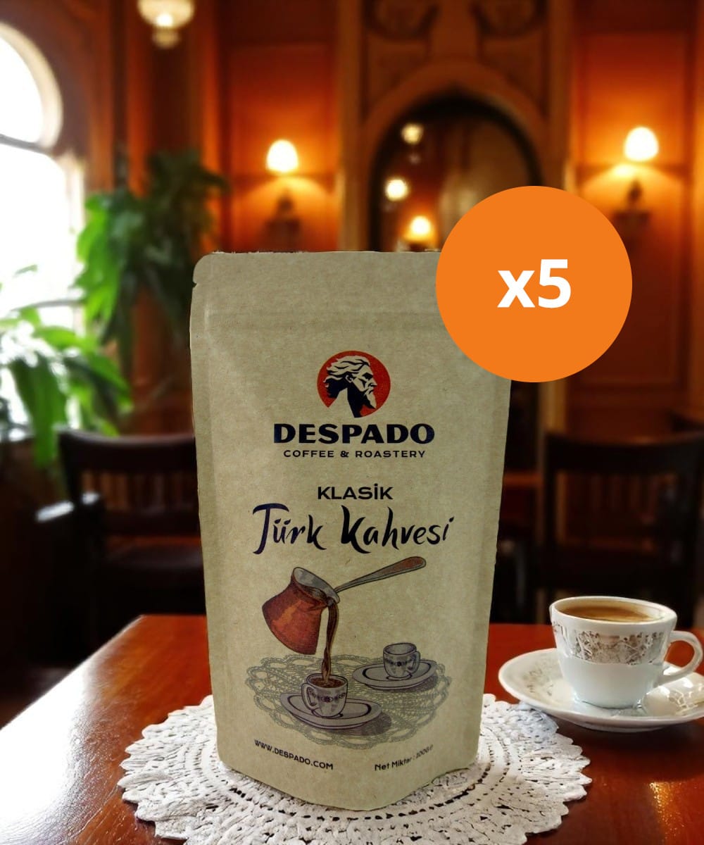 Despado Klasik Türk Kahvesi 100 Gr 5'li Avantaj Paketi