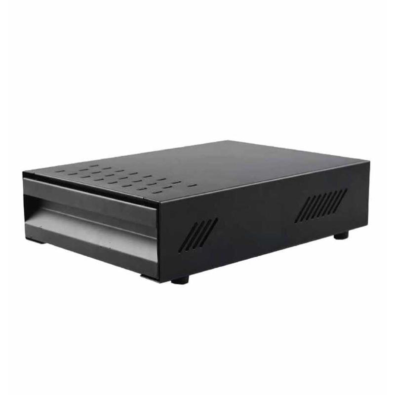 Epinox Siyah Metal Kahve Posa Çekmecesi Knock Box (PTS-24)
