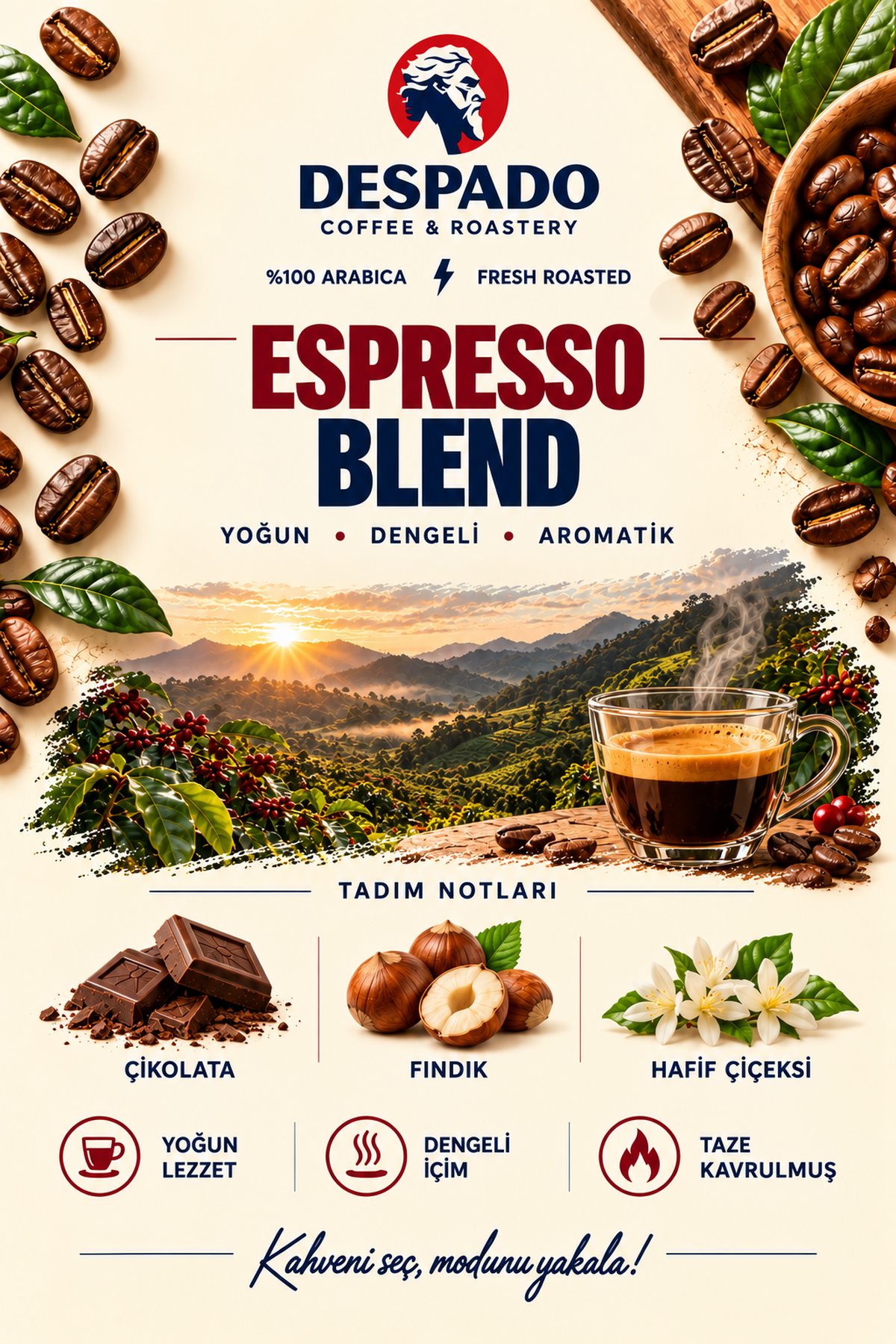 Despado Coffee Espresso Blend 1 KG