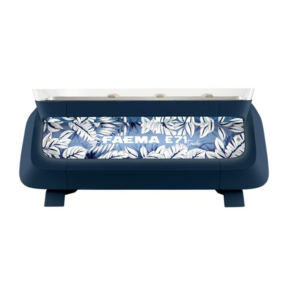 Faema E71 A-2 Touch Blue Pearl Tam Otomatik Espresso Kahve Makinesi, 2 Gruplu - Kahvemod (2)