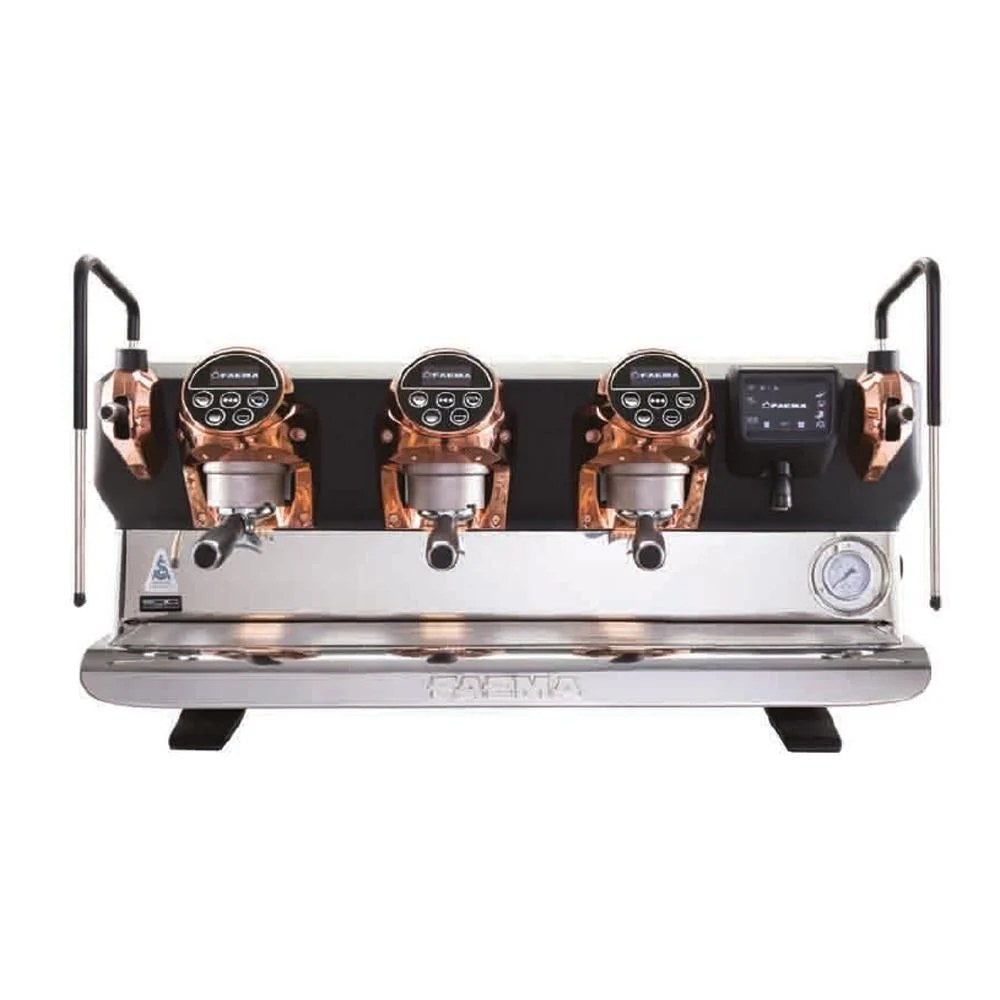 Faema E71 E A-3 Tam Otomatik Espresso Kahve Makinesi, 3 Gruplu, Bakır - Kahvemod