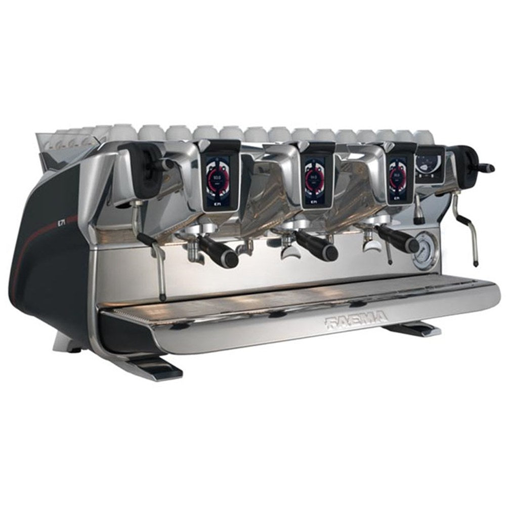 Feame Faema E71 A-3 Touch Blue Pearl Tam Otomatik Espresso Kahve Makinesi, 3 Gruplu - Kahvemod (2)