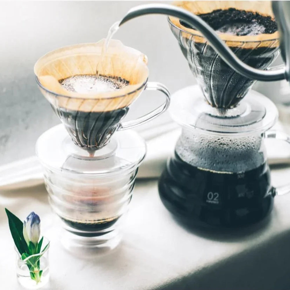 Hario V60 01 Dripper (Şeffaf Plastik)