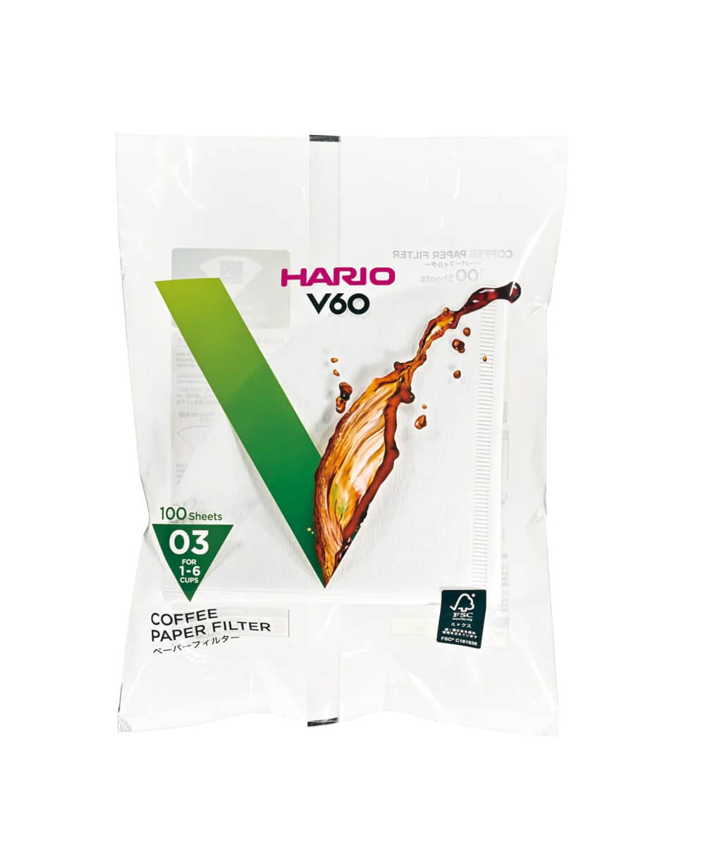 Hario V60 03 Filtre Kağıdı 100 adet