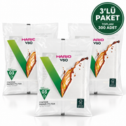 Hario V60 03 Filtre Kağıdı 3'lü Paket