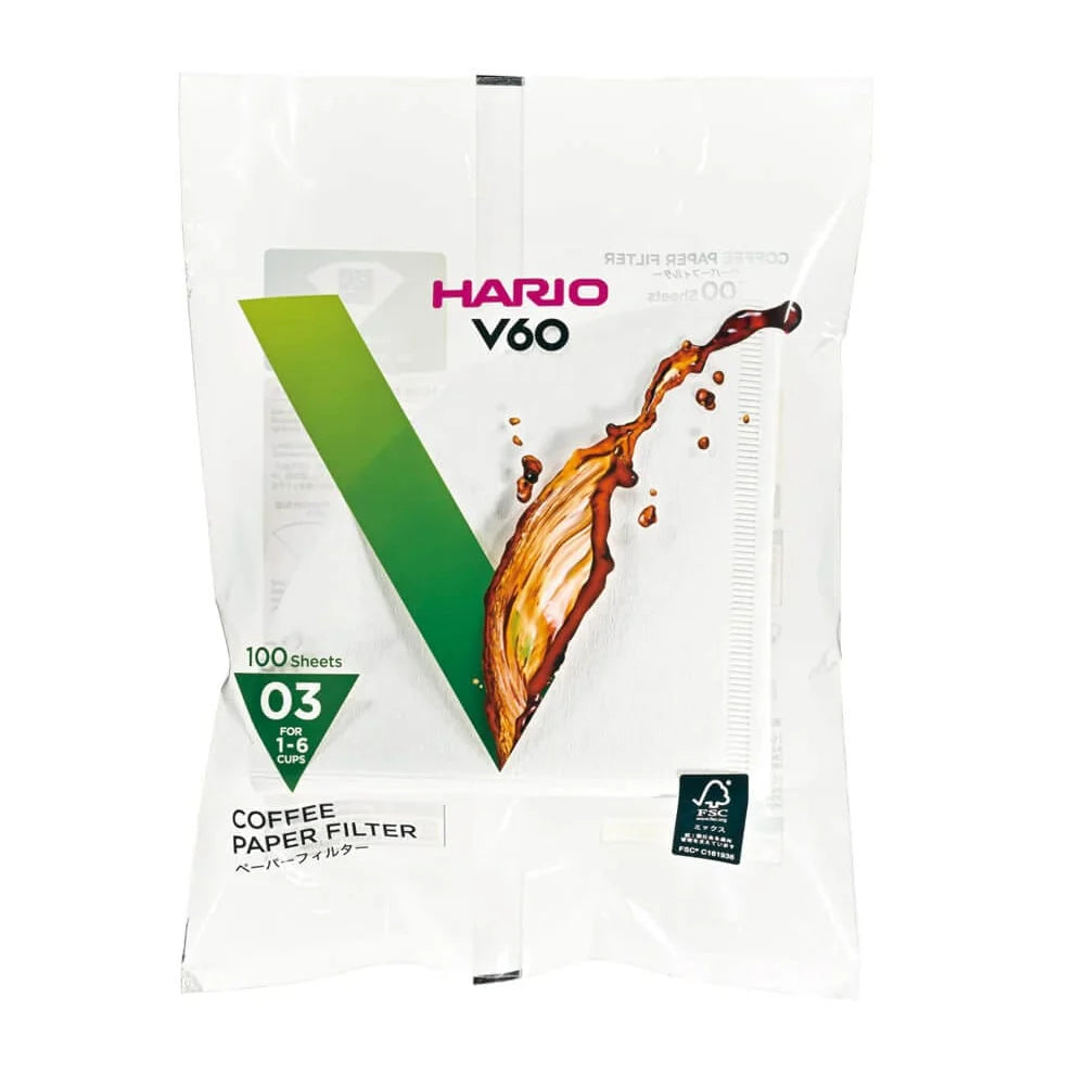 Hario V60 02 Filtre Kağıdı 5'li Paket