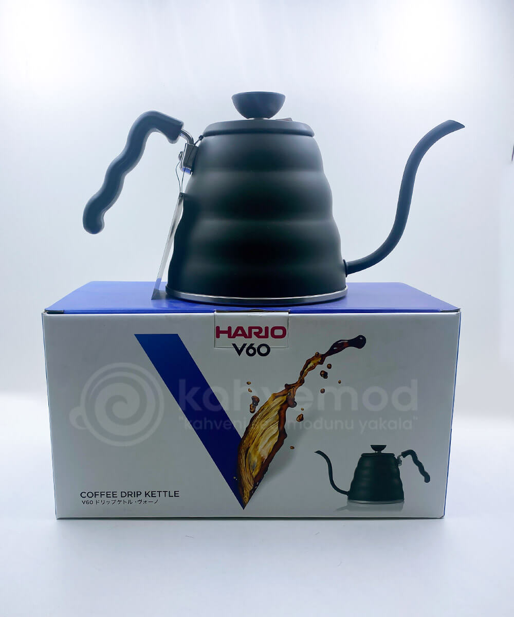 Hario V60 Buono Drip Kettle Mat Siyah 1.2 L