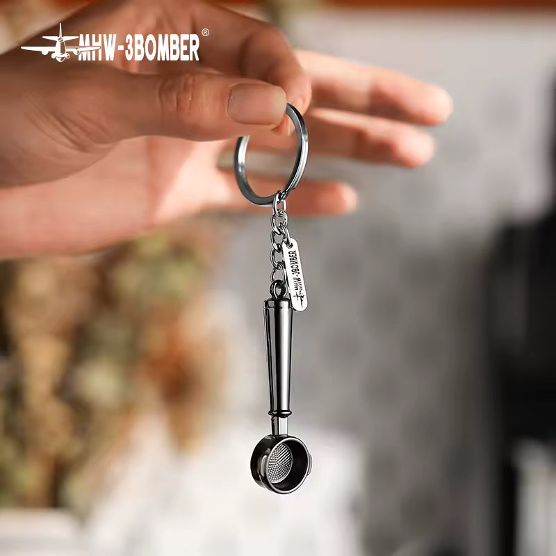 Portafiltre Anahtarlık – Kahveseverlere Özel Mini Barista Hediyesi MHW-3BOMBER