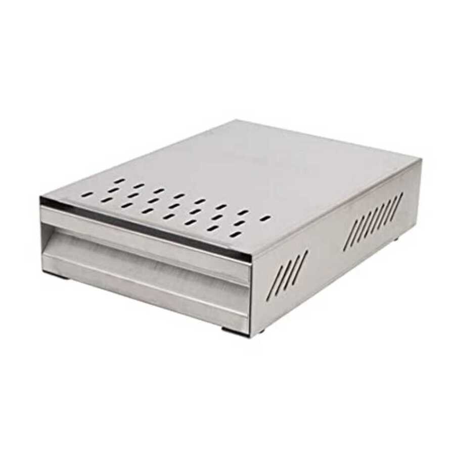 Epinox Beyaz Metal Kahve Posa Çekmecesi Knock Box (KPT-35)