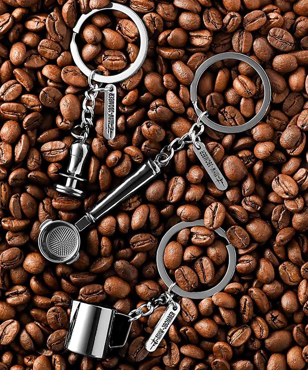 Tamper Anahtarlık – Kahveseverlere Özel Mini Barista Hediyesi MHW-3BOMBER