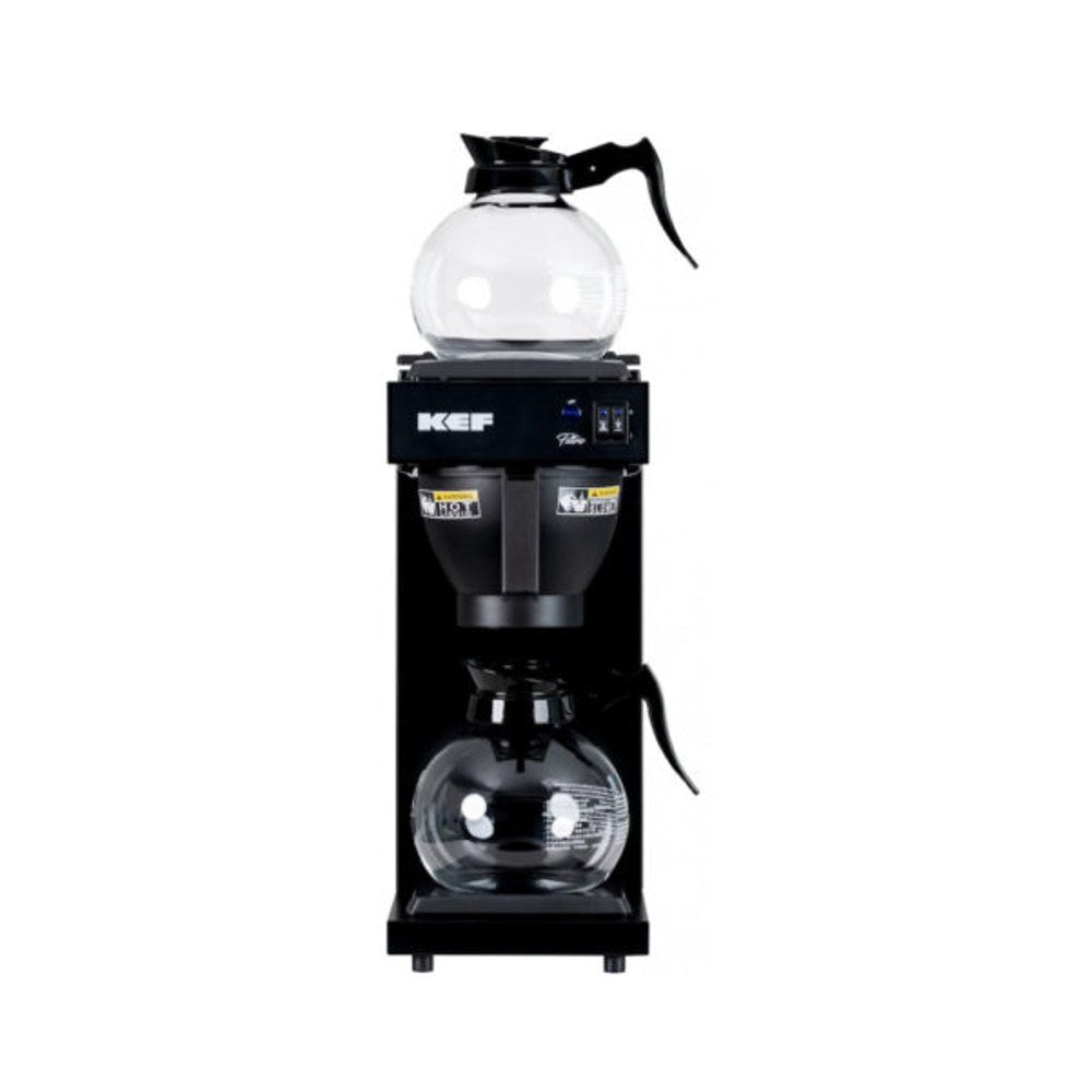 Kef Filtro Çift Potlu Filtre Kahve Makinesi FLT120-2 Siyah - Kahvemod (4)