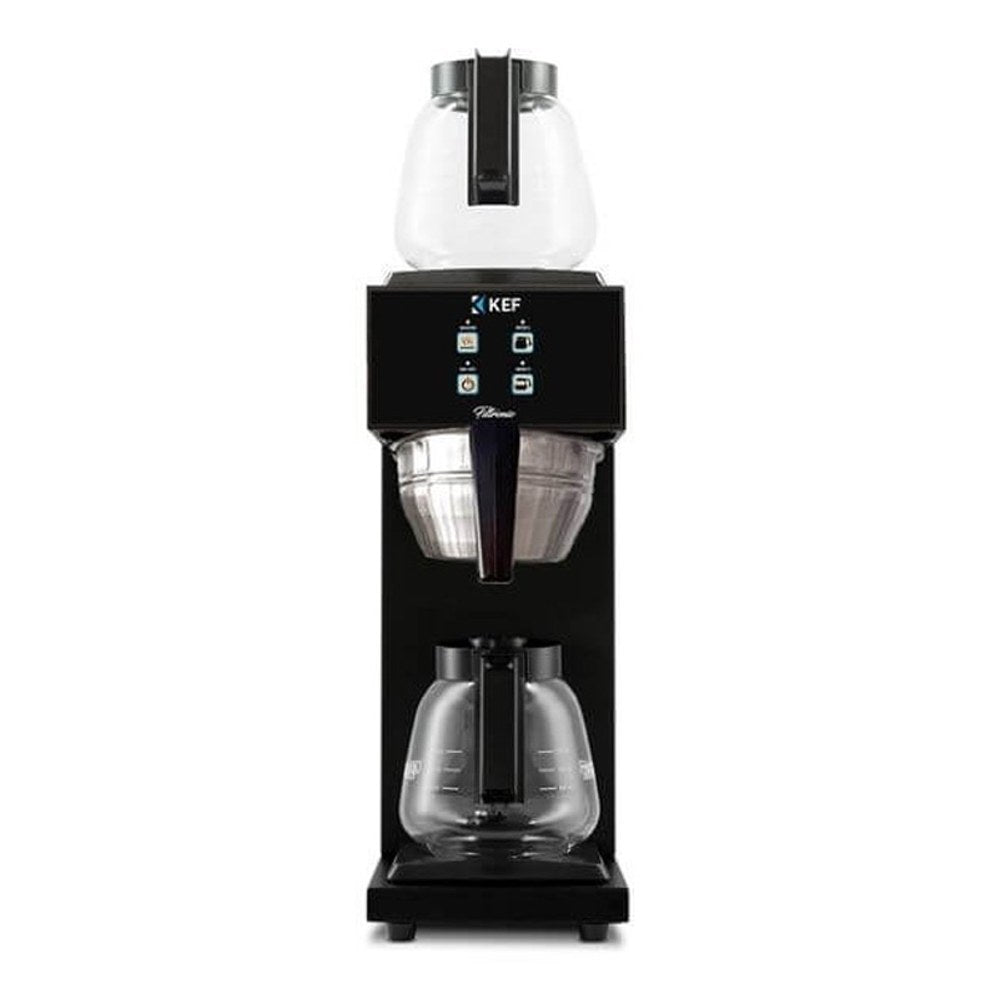 Kef Filtronic Çift Potlu Programlanabilir Filtre Kahve Makinesi Flc 120-2 Siyah - Kahvemod
