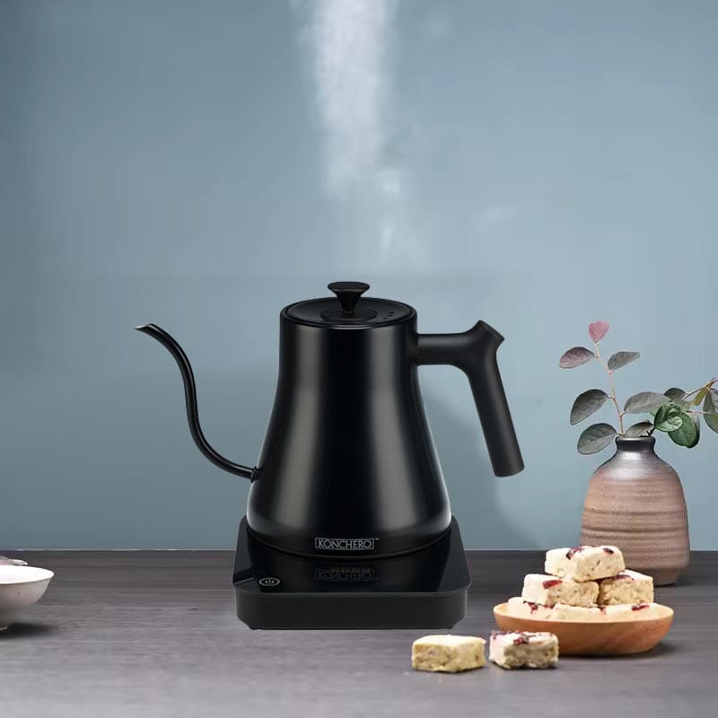 Konchero Isı Ayarlı Siyah Elektrikli Kettle 1 Litre AS-21267A