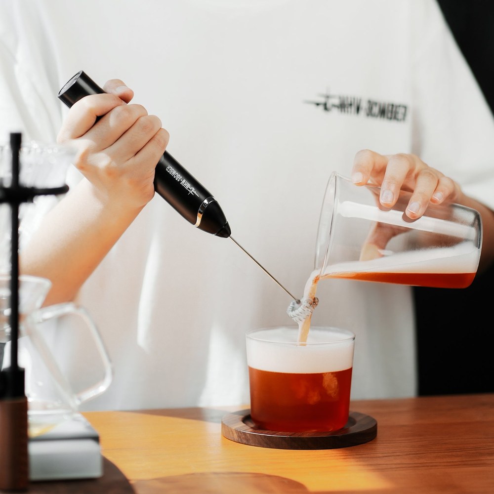 MHW-3BOMBER Electric Milk Frother - Kahvemod (8)