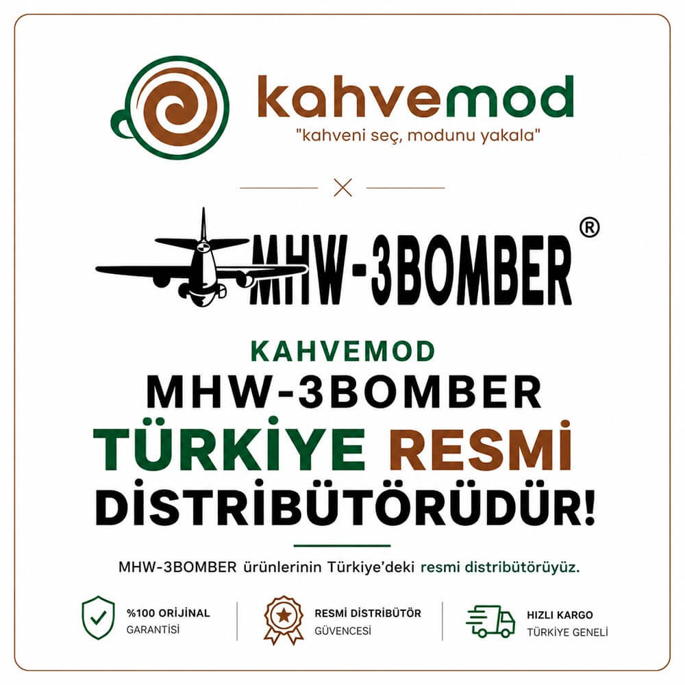 MHW-3BOMBER Blade R3 Manuel Kahve Değirmeni - Siyah