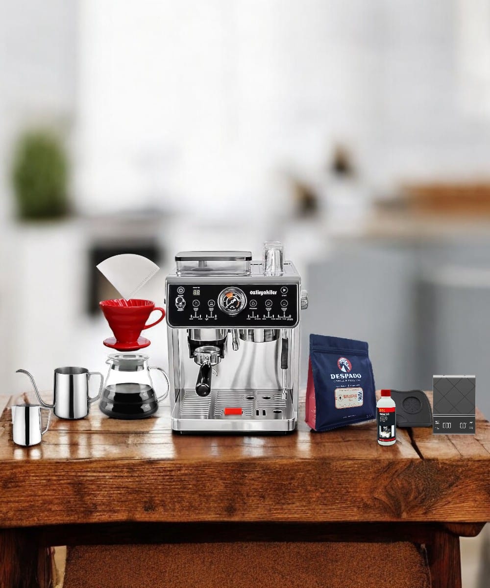 Öztiryakiler Mini Barista Espresso ve Filtre Kahve Demleme Seti
