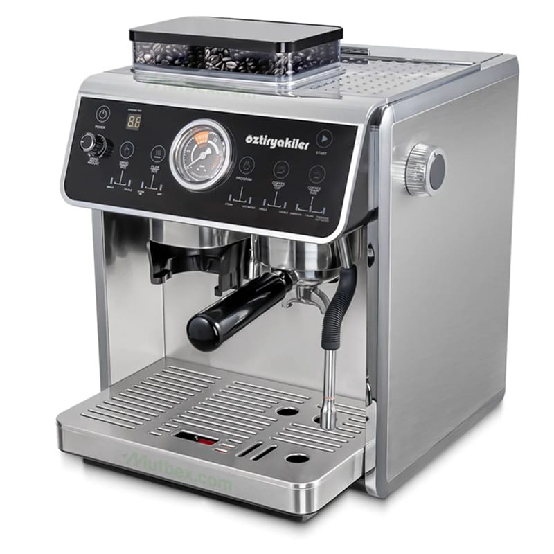 Öztiryakiler Mini Barista Öğütücülü Espresso Kahve Makinesi