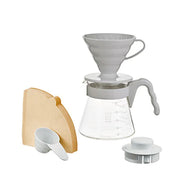 Hario V60 02 Kahve Demleme Seti Gri
