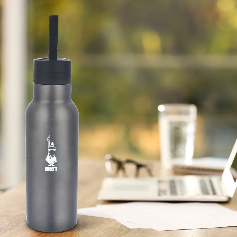 Bialetti Gri Termal Şişe 500 ml