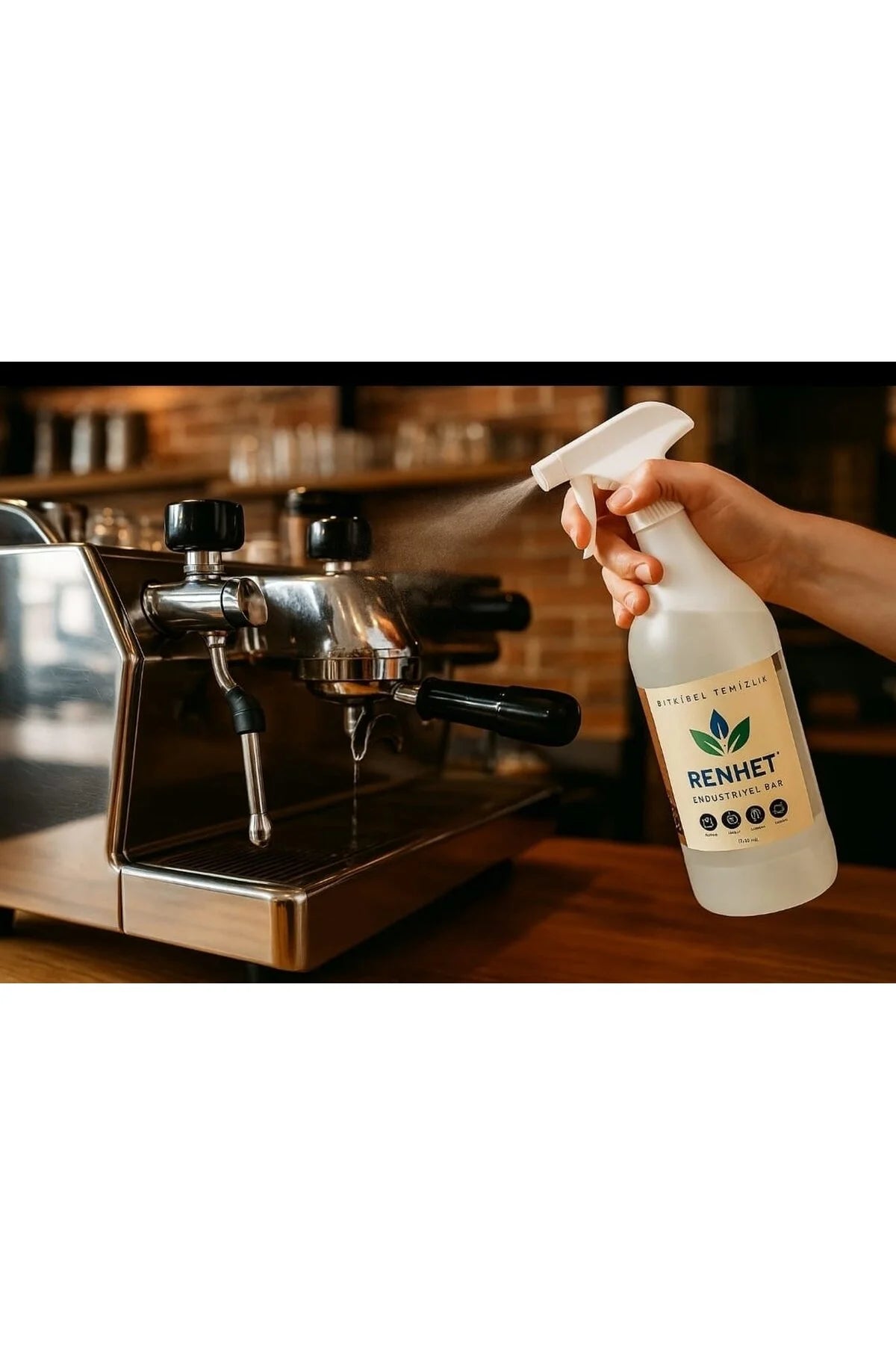Renhet Herbal Cleaner Bitkisel Temizleyici - Endüstriyel Kahve Temizleyici