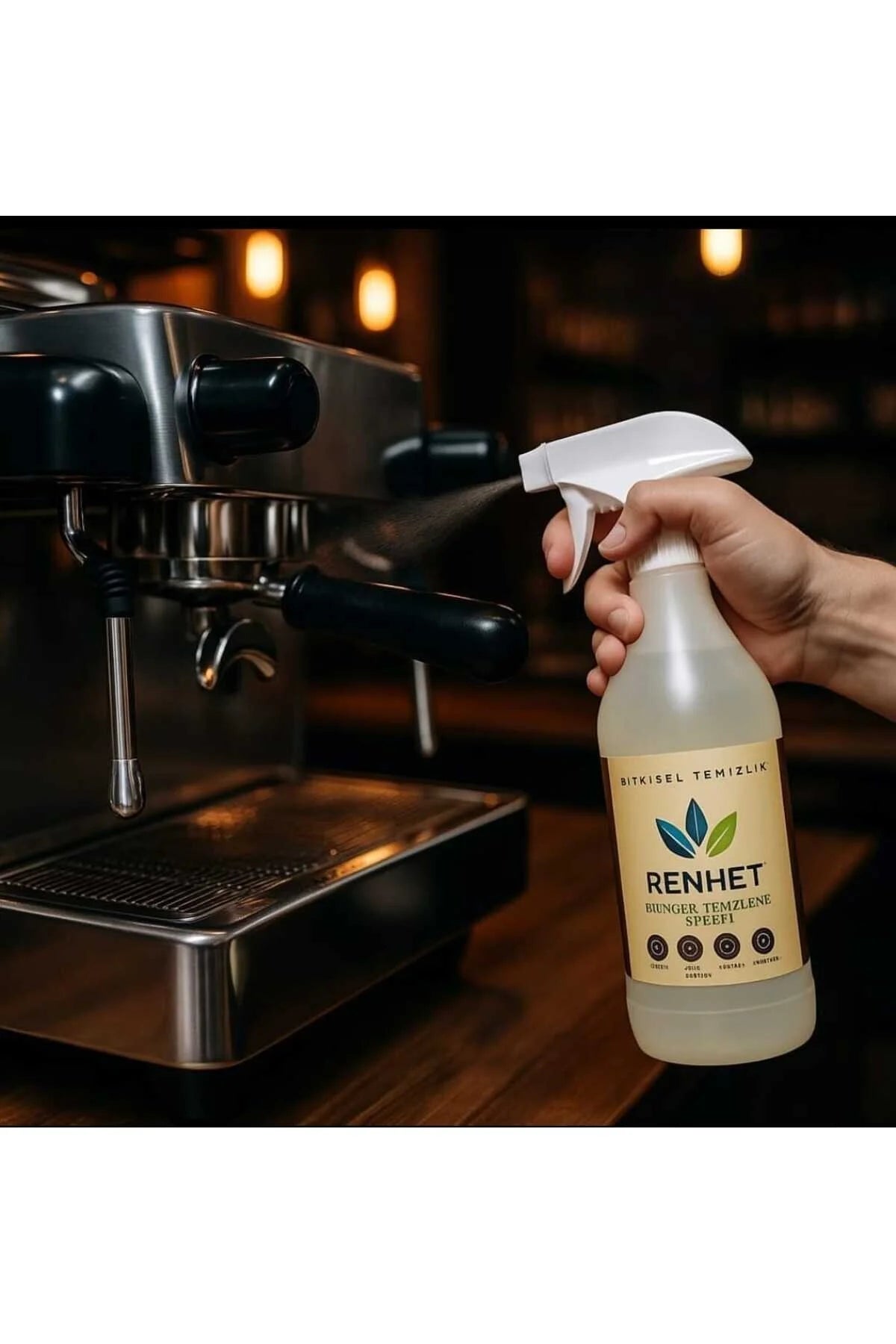 Renhet Herbal Cleaner Bitkisel Temizleyici - Endüstriyel Kahve Temizleyici