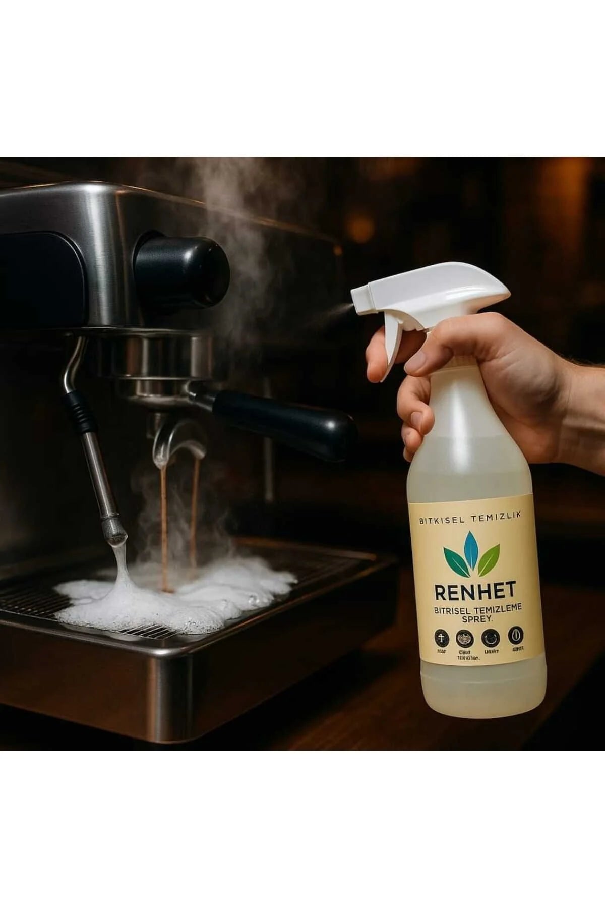 Renhet Herbal Cleaner Bitkisel Temizleyici - Endüstriyel Kahve Temizleyici