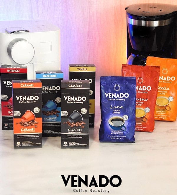 Venado Coffe 5'li Karma Kapsül Kahve Seti ( 50 Kapsül )