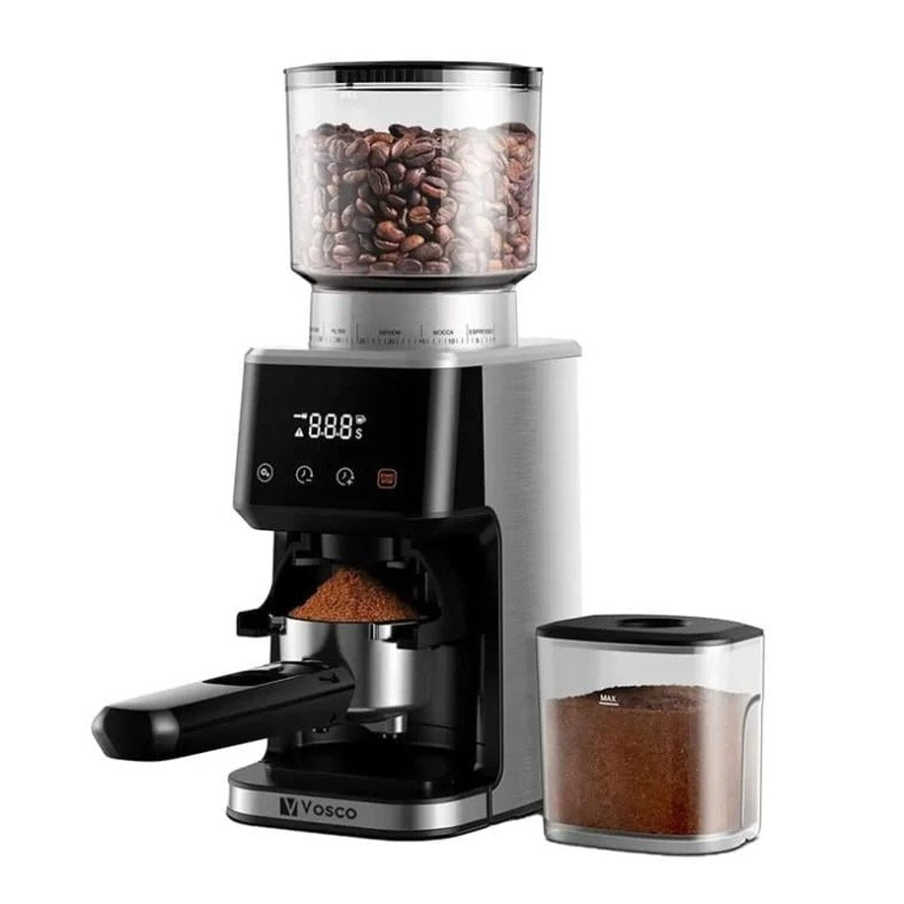 Vosco VBD-CG018 Dijital Espresso Kahve Değirmeni 40 mm - Kahvemod