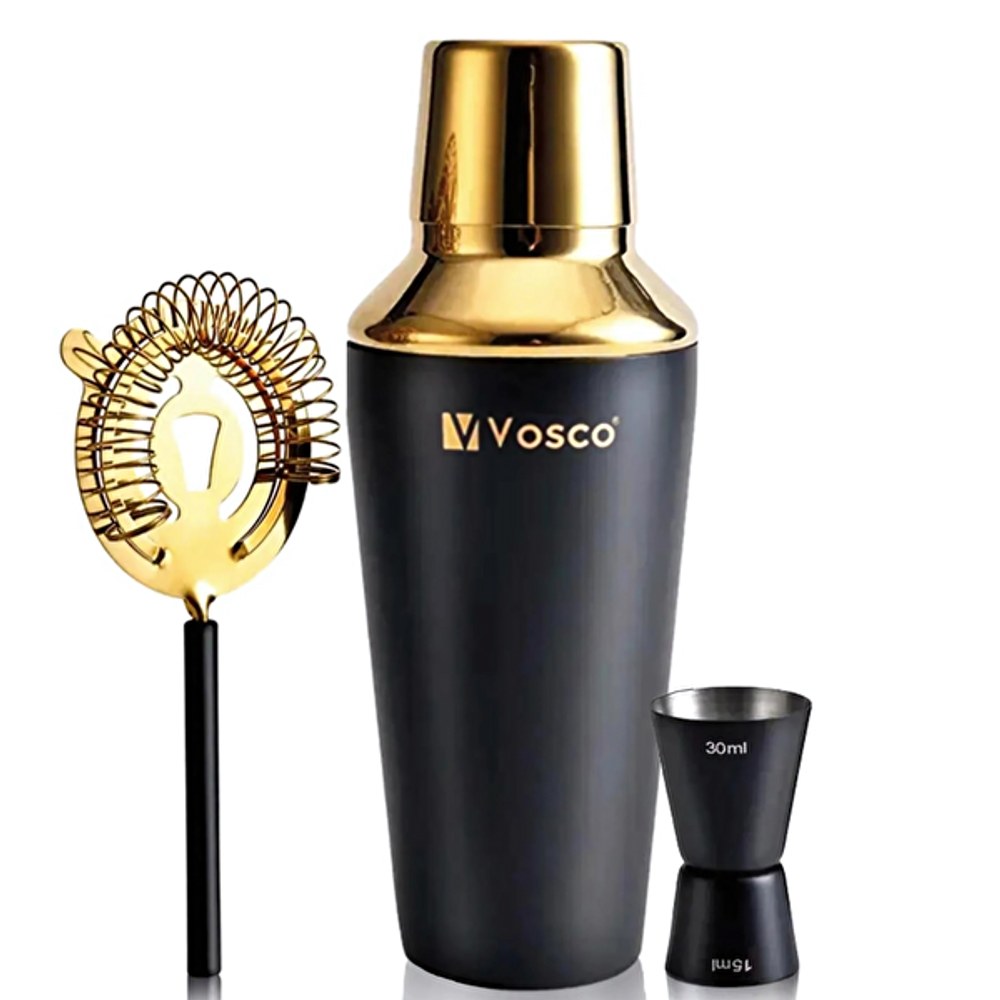 Vosco French Gold Kokteyl Shaker VSCG-3 - Kahvemod
