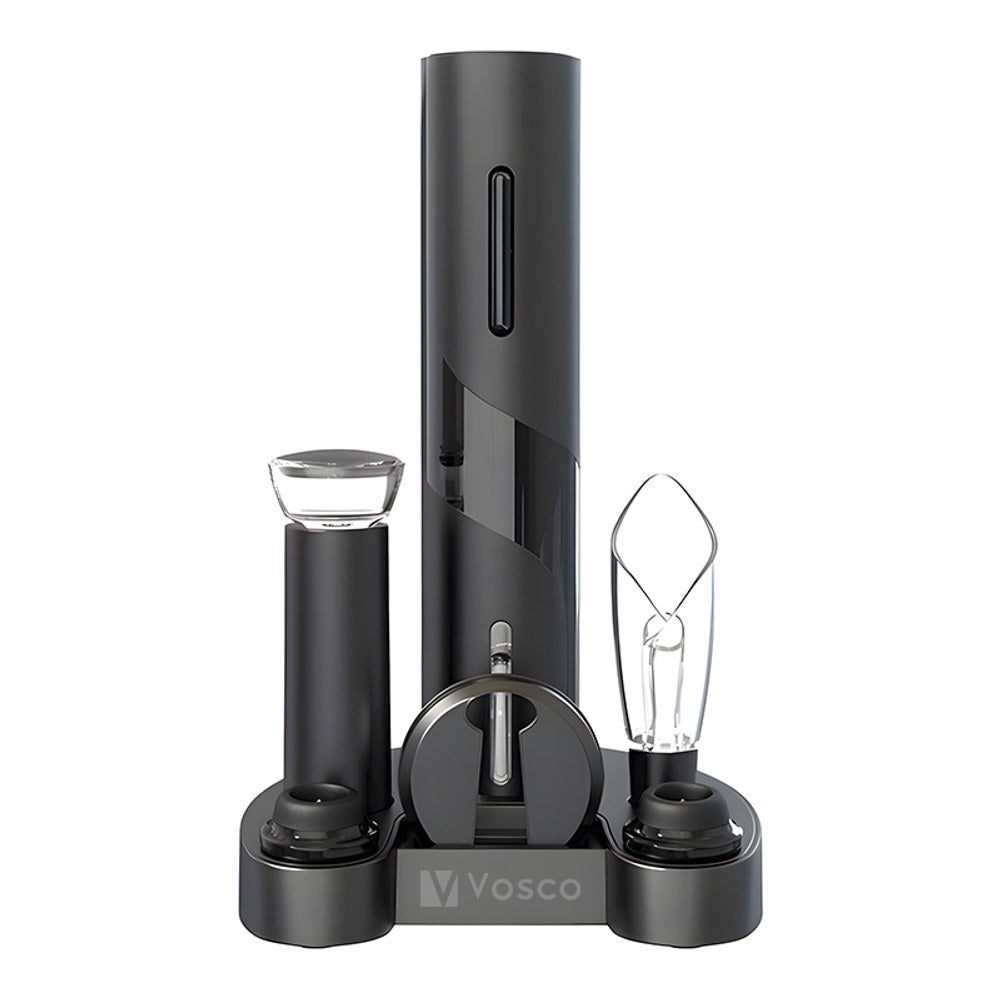 Vosco Otomatik Tirbuşon Şarap Açacağı 6 Parça Set VKB1-60190 - Kahvemod