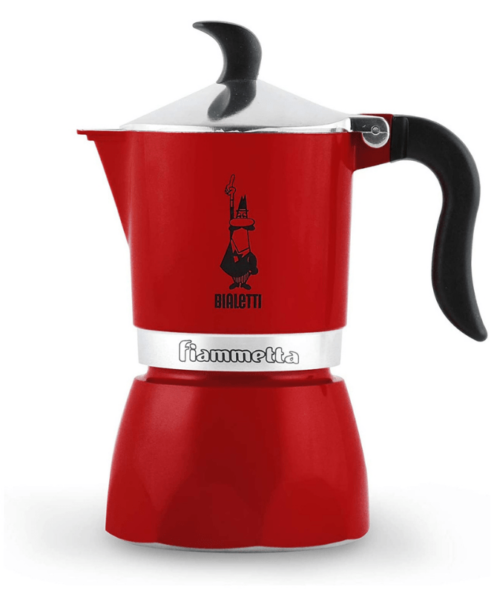 Moka Pot Bialetti Fiammetta Kırmızı (3 Cup)