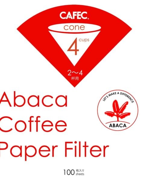 Cafec Abaca Filtre Kağıdı - Cup4