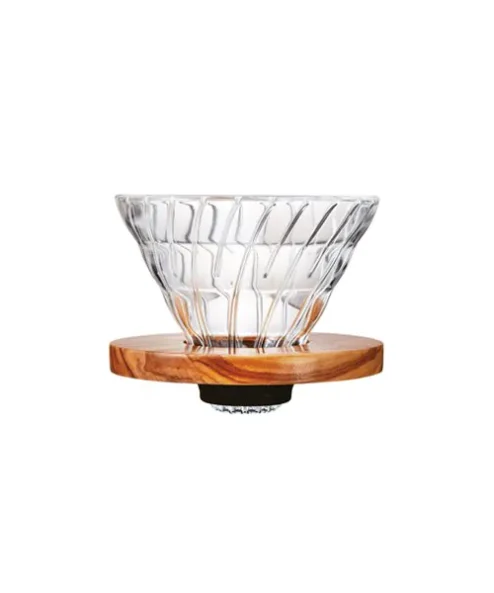 Hario V60 02 Cam Dripper Olive Wood