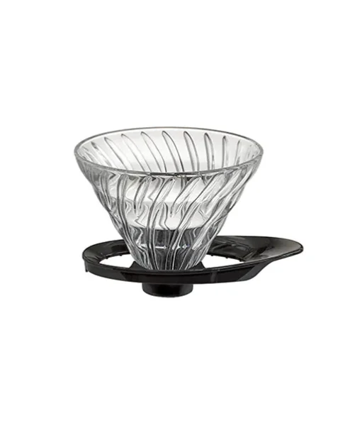 Hario V60 02 Cam Dripper (Siyah)