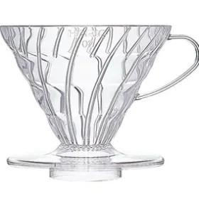 Hario V60 02 Dripper (Şeffaf Plastik)