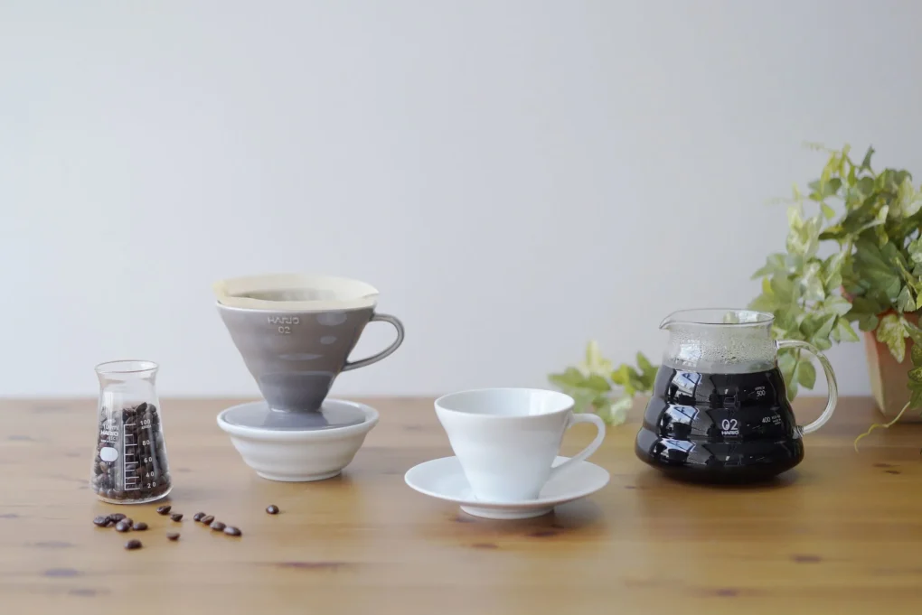 Hario V60 02 Seramik Dripper (Gri)