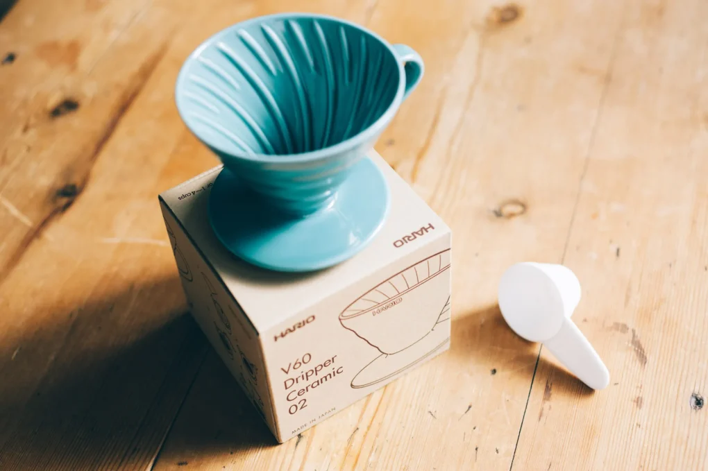 Hario V60 02 Seramik Dripper (Turkuaz)